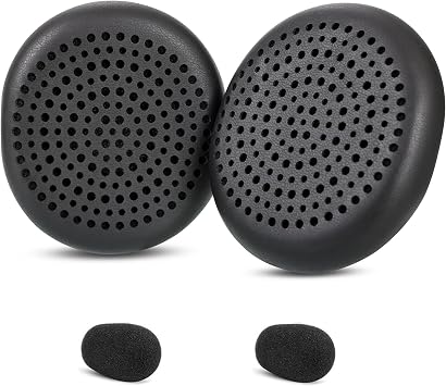 H800 Upgrade Earpads Replacement Compatible with Logitech H800 Wireless Headset Ear Pads Ear Cushions Protein Leather High-Density Foam Black