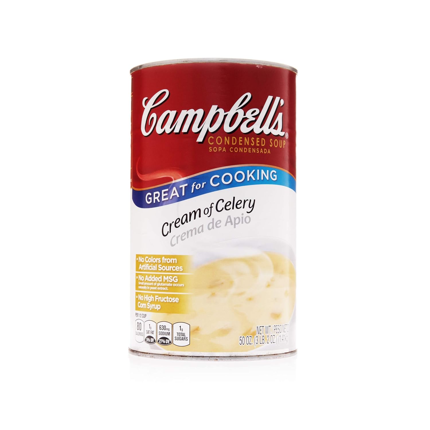 Campbell's Classic Condensed Cream of Celery Soup, 50 Ounce (Pack of 12)
