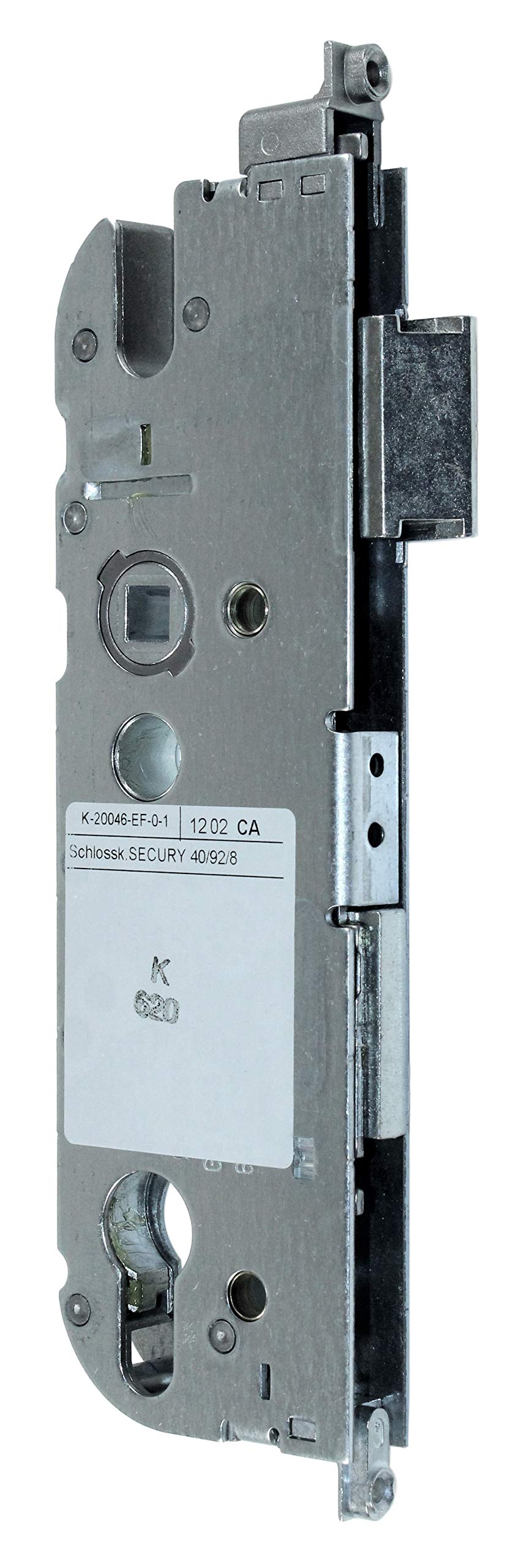 GU Secury Reparatur Schlosskasten Hauptschloss 6-30845-DC-0-1 oder auch K-20046-EF-0-1, Dornmaß: 40mm (37,5mm) / Entfernung: 92mm, incl. SN-TEC® Montagematerial & SN-TEC® Montageanleitung