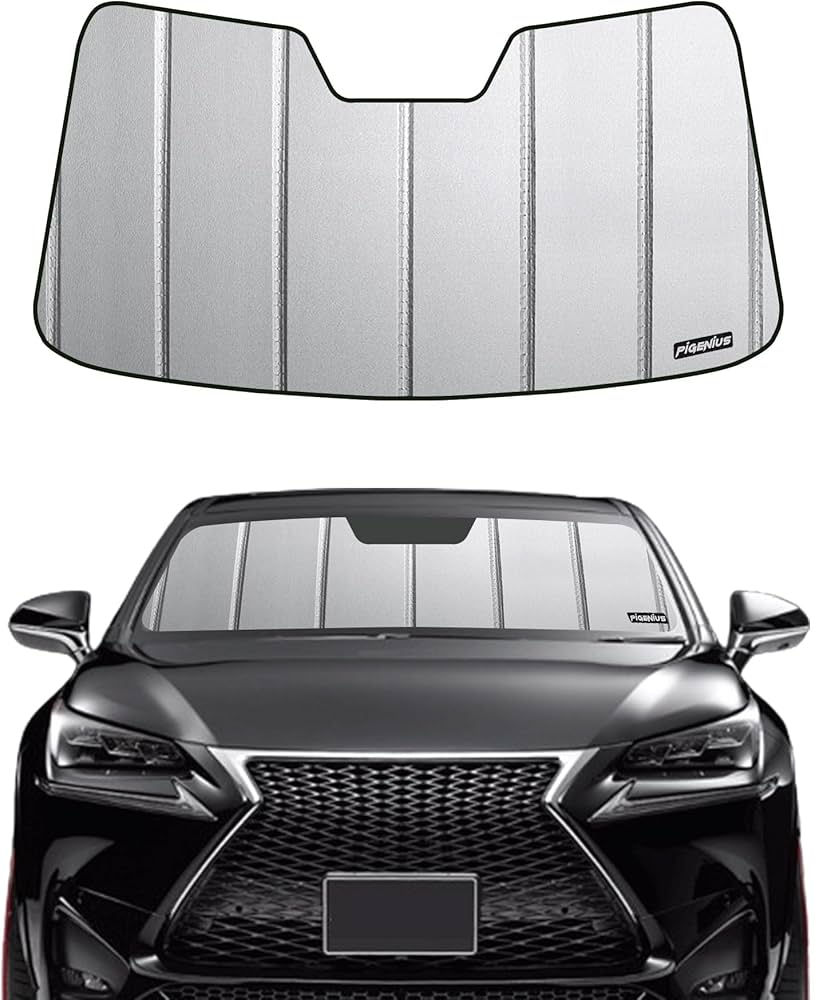 Amazon.com: Pigenius Windshield Sun Shade for Lexus NX