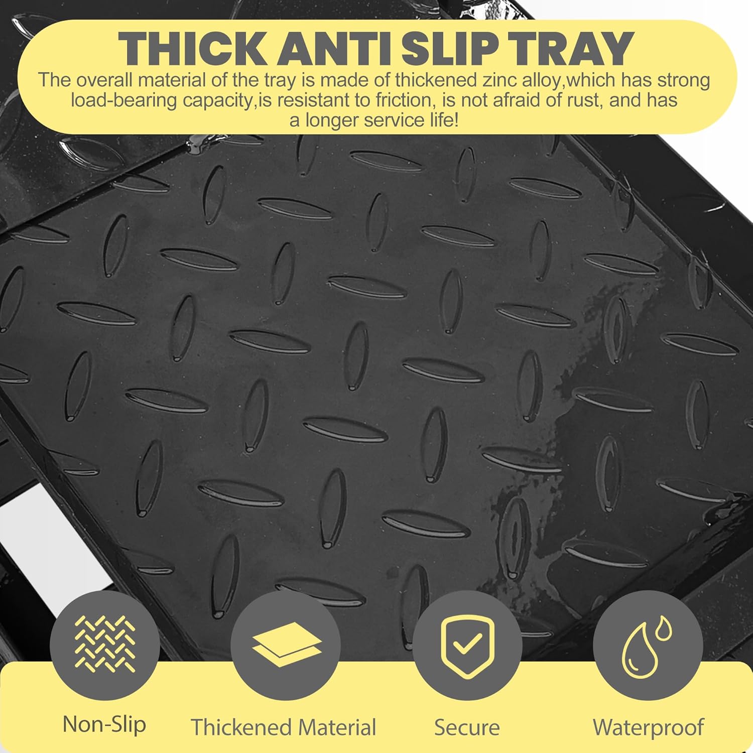 Hydraulic Car Ramps 2 PCS, 11050LBS Heavy Duty Car Ramp with Hydraulic Jack, Ramps for Oil Changes High Lift 9"-14.2", Oil Change Ramps for Pickup Trucks, Black