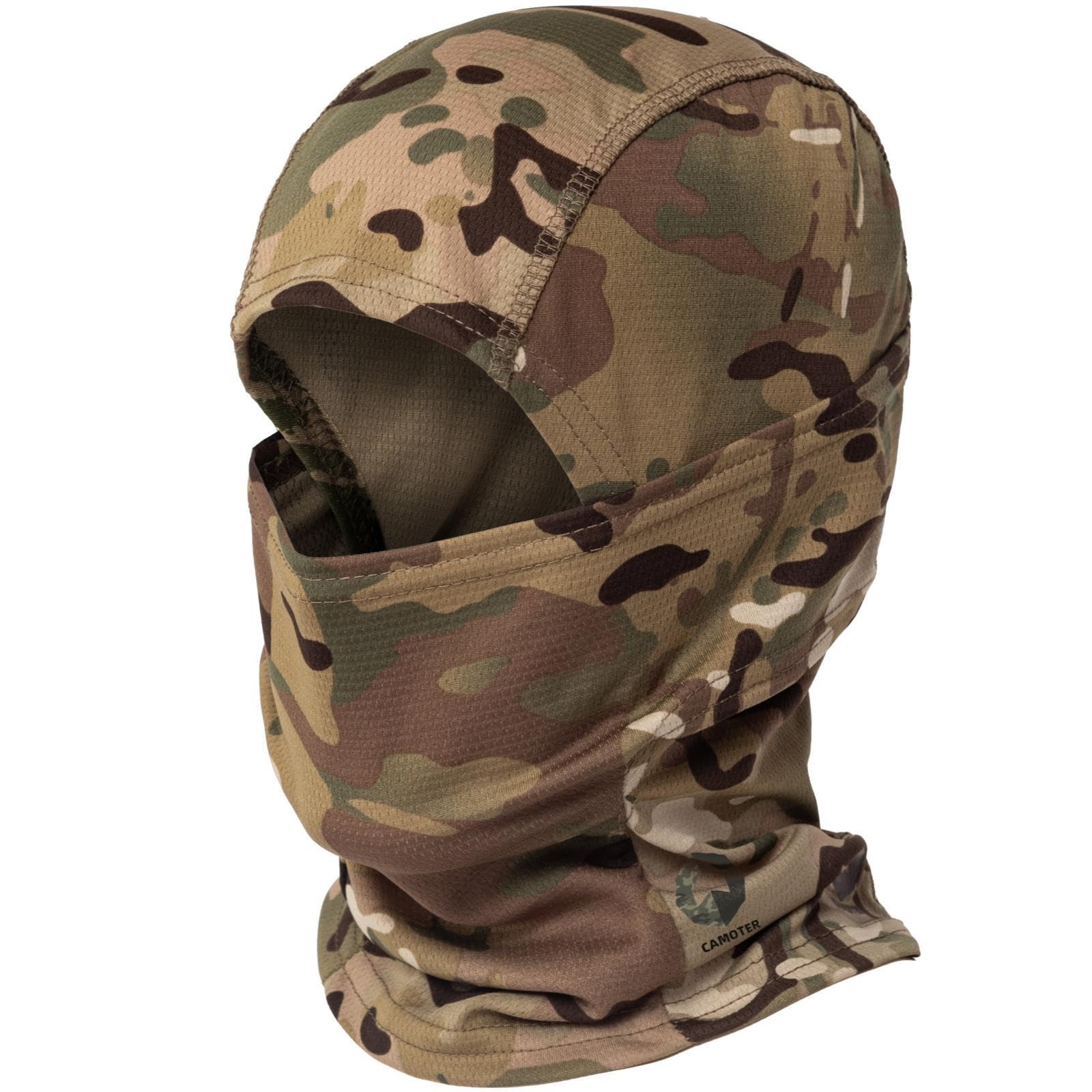 Camo Balaclava Ski Face Mask UV Protector for Man and Women Hunting Fishing Motorcycle Windproof Military Tactical