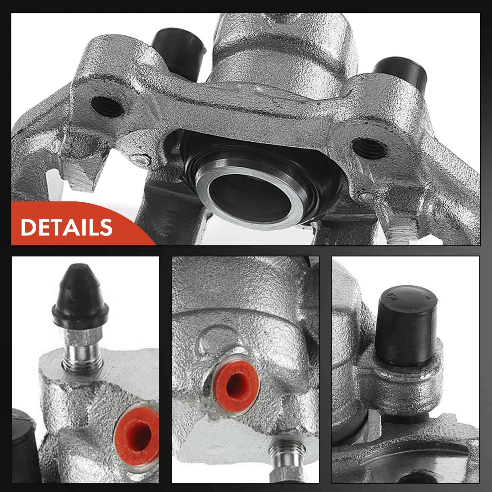 Frankberg Pinza Freno Posteriore Sinistra Con Staffa (Distanza di Fori della Staffa 90mm) Compatibile con Classe G W463 GL-Class X164 Classe R Classe M Replace# 0044203983