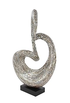 Amazon.com: Deco 79 Mother of Pearl Shell Abstract