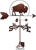 Vista 2 de SWEN Products Veleta Bison Buffalo (montaje ajustable incluido)