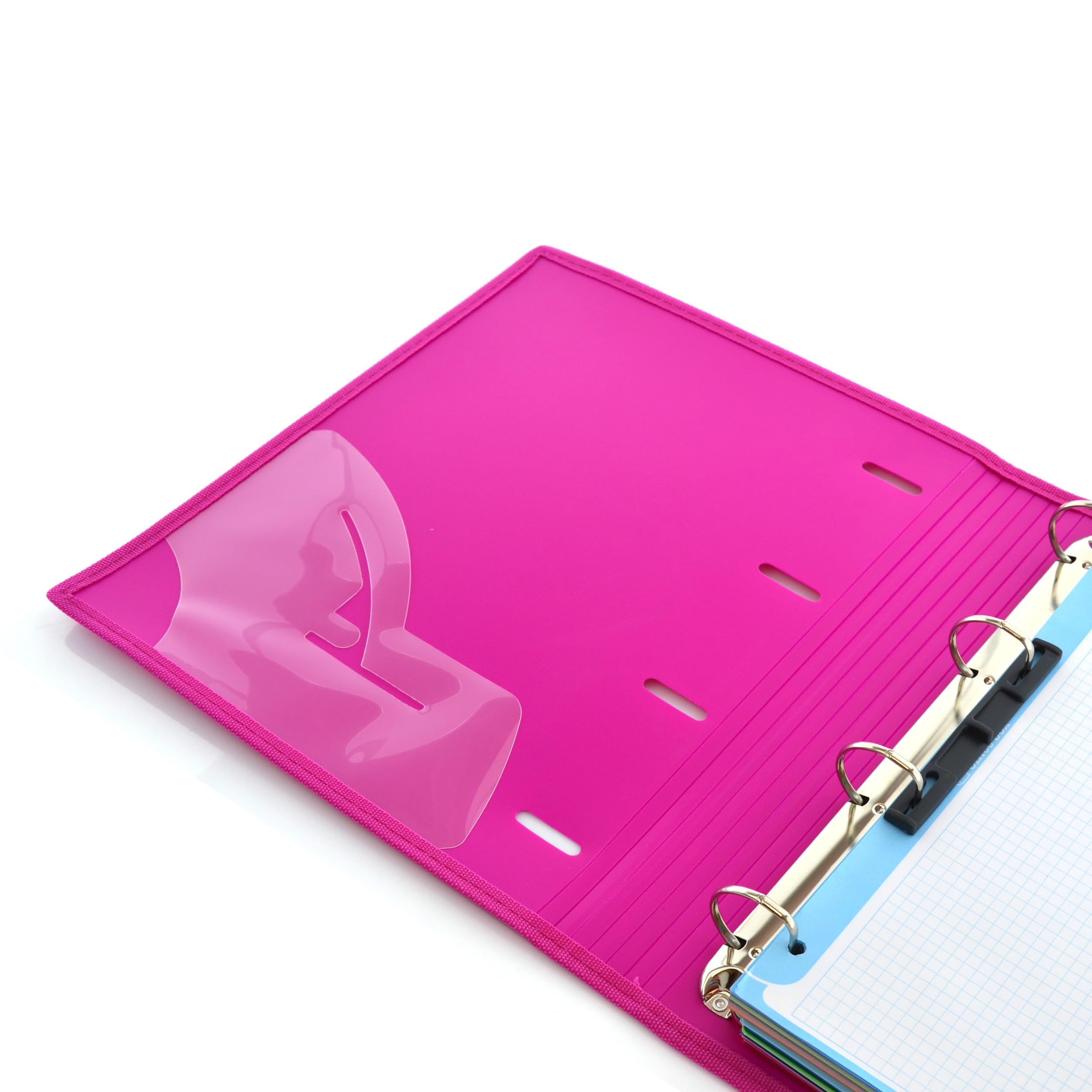 Recharge 100 Feuilles A4 Quadrillées Colorline Office Box - 90g, 10 Couleurs, 4 Anneaux - Papier Écologique Pour Classeur