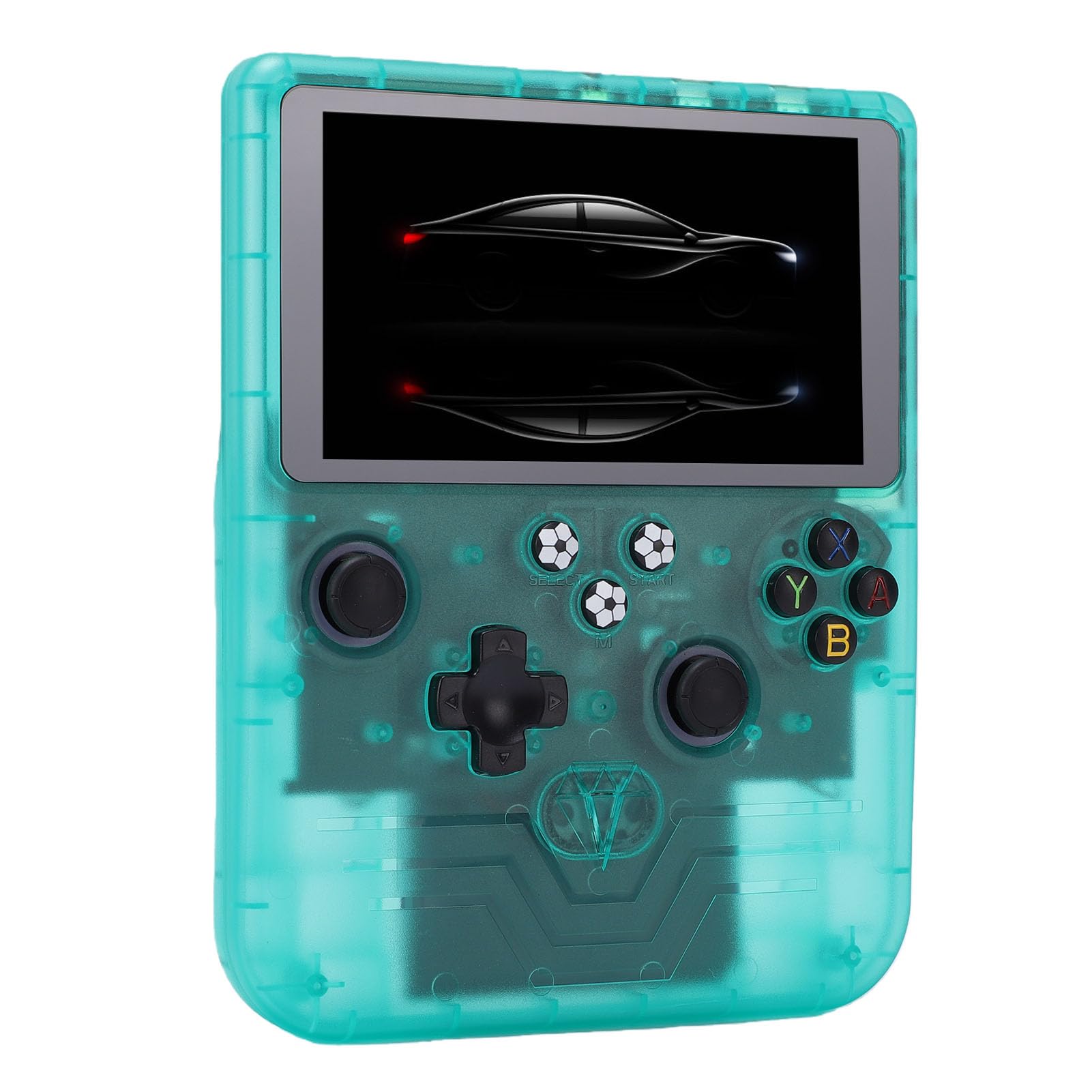 Wakects Console di Gioco Portatile, Console di Gioco retrò con Schermo HD da 6 Pollici, Doppi Joystick RGB, Memoria da 128 GB, Batteria da 6000 MAh, Dispositivo di Portatile per Viaggi e in Famiglia