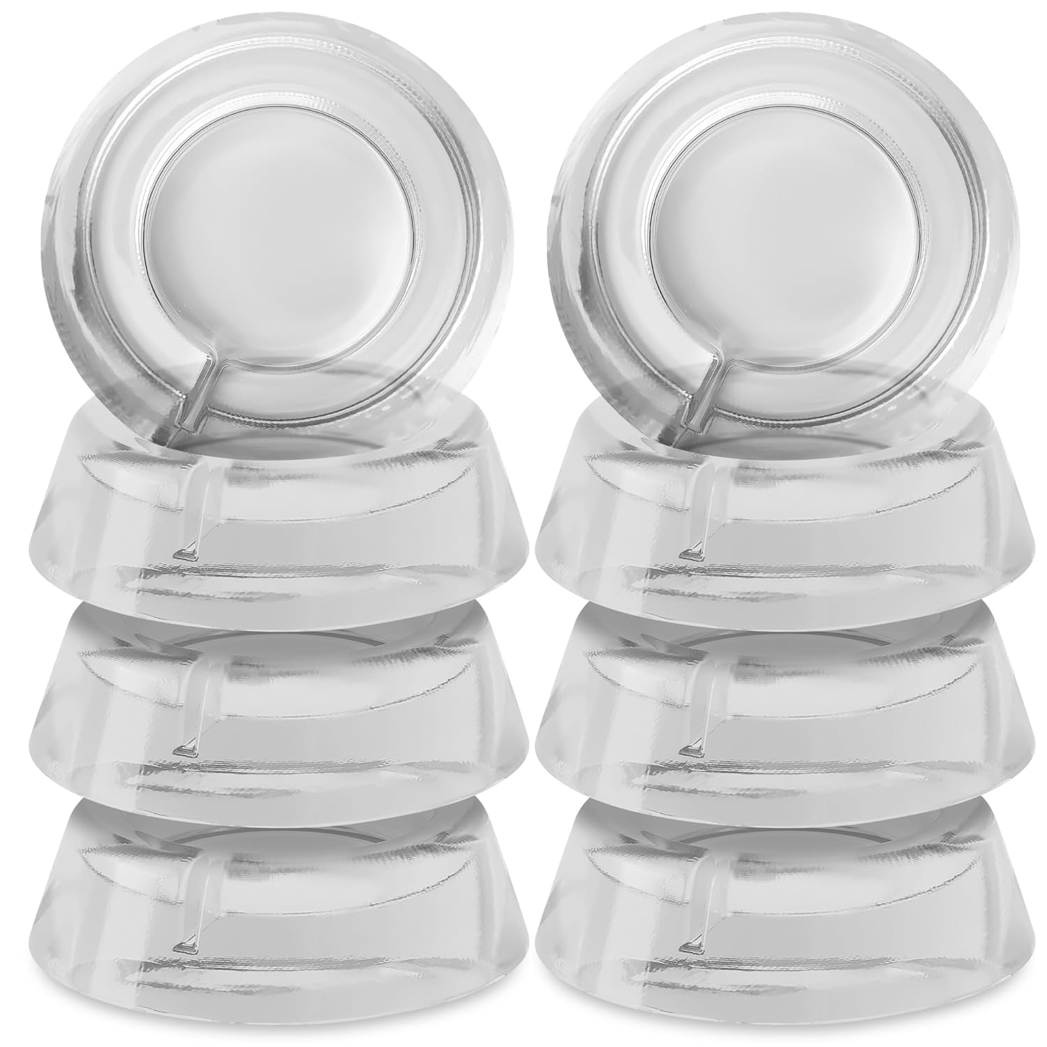 Anti Vibration Pads for Washing Machine – 8 Pack Silicone Washer Anti Vibration Pads Stabilizer Feet, Fits Round Feet up to 1.65”, Shock & Noise Reduction Washing Machine Pads