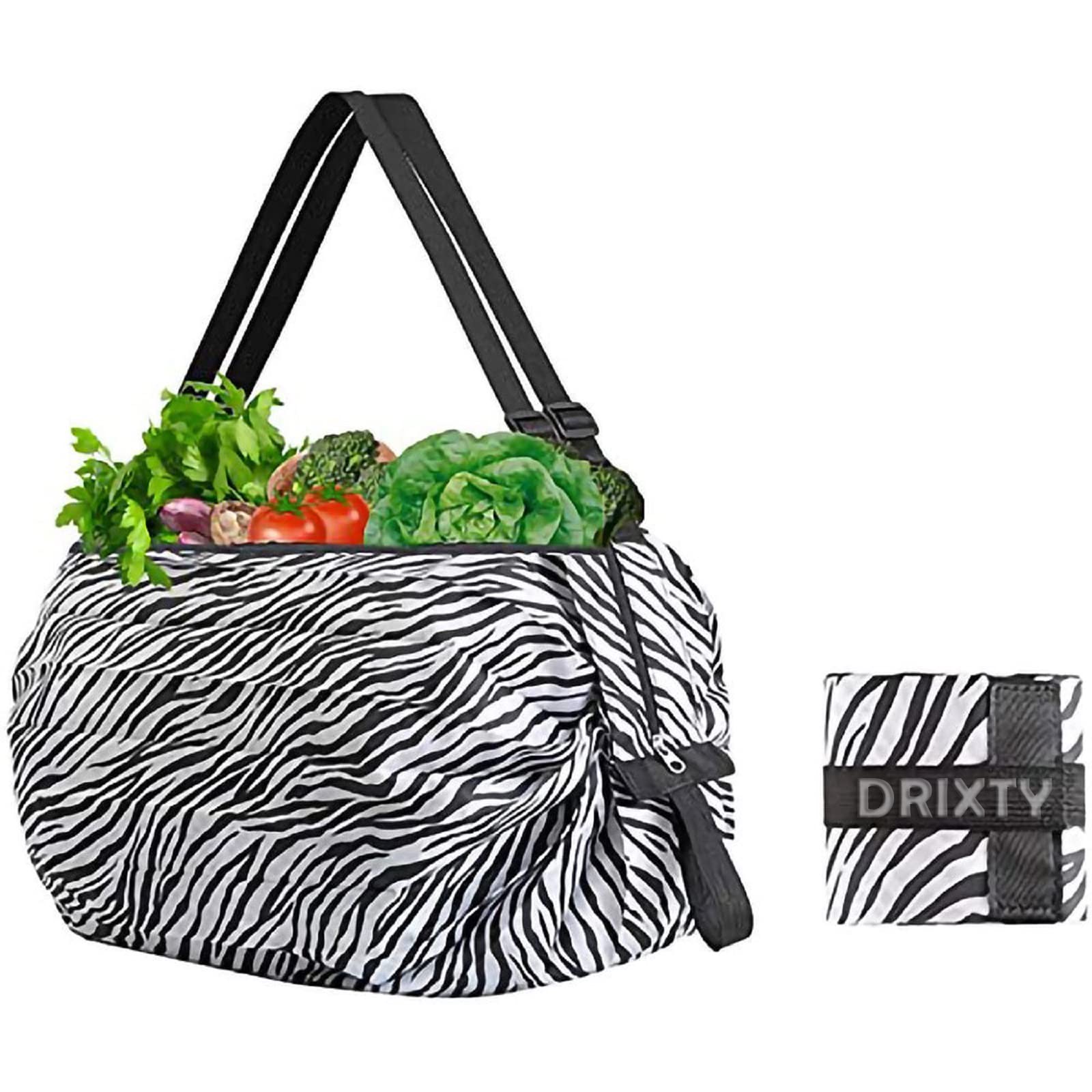 See full amazon price history chart for DRIZA Folding Supermarket Shopping Bag with Designer Pattern Waterproof, Zipper, Reusable, Rollable and Compact Tote Handbag for Men and Women Lightweight Shoulder Travel Bag that Folds to Pocket Size DRIZA Folding Supermarket Shopping Bag with Designer Pattern Waterproof, Zipper, Reusable, Rollable and Compact Tote Handbag for Men and Women Lightweight Shoulder Travel Bag that Folds to Pocket Size (B0C4BCNYP8) Amazon Price History, Amazon Price Tracker