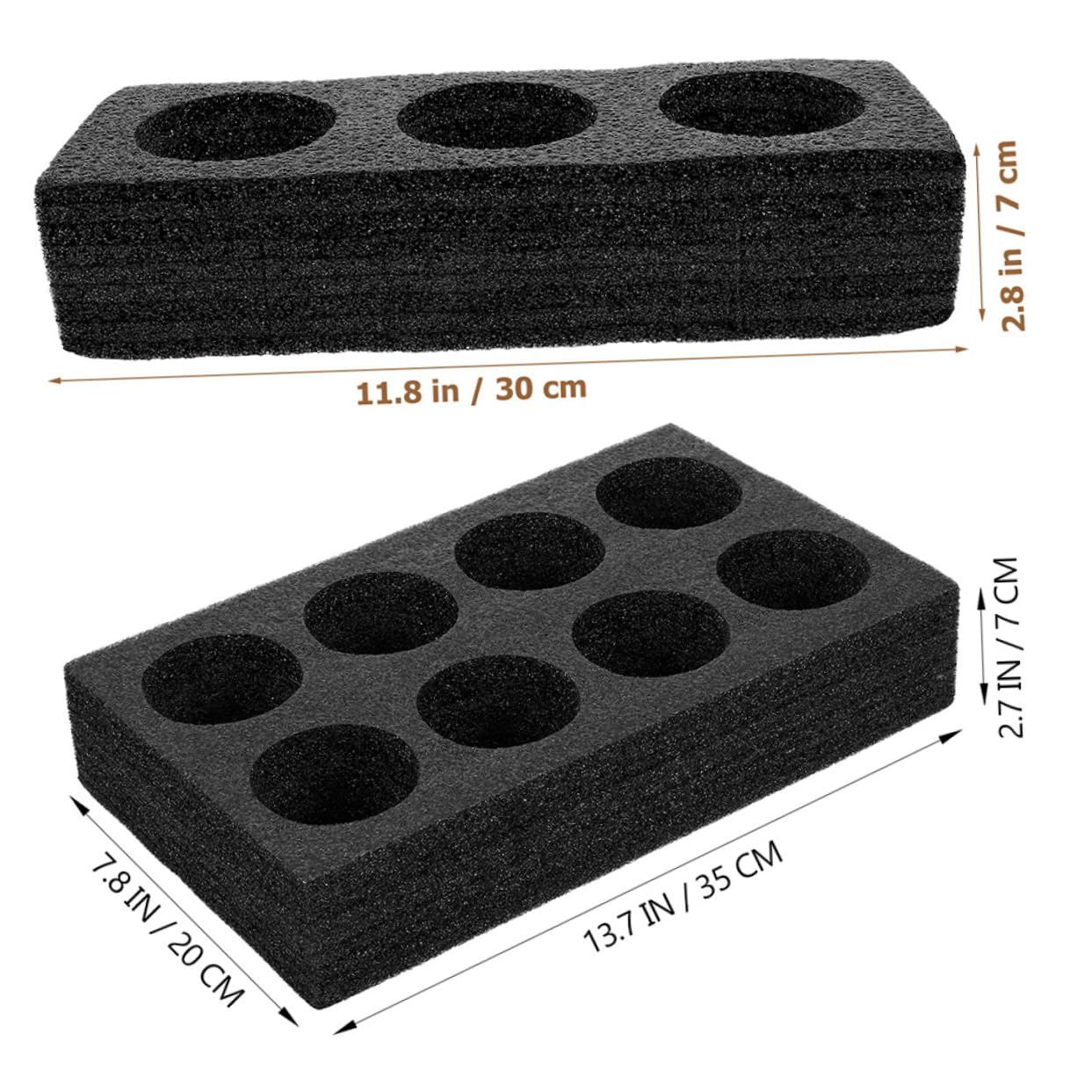 Pavo 2pcs Drink Cup Takeout Carrier Tray Cup Holder Tray Cup Carry Stand For Delivery