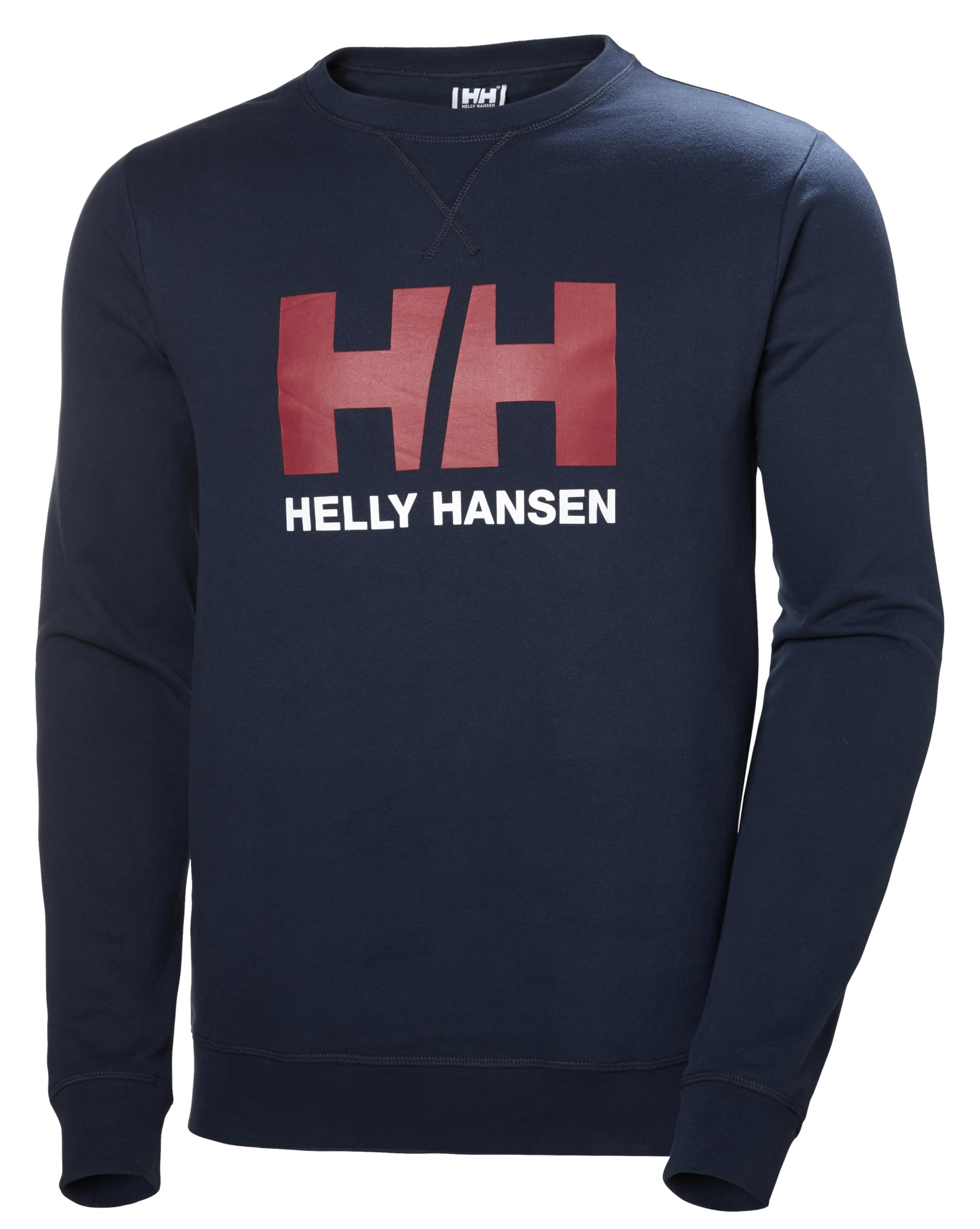 Helly Hansen Men's HH Logo Crew Sweat, Navy, S