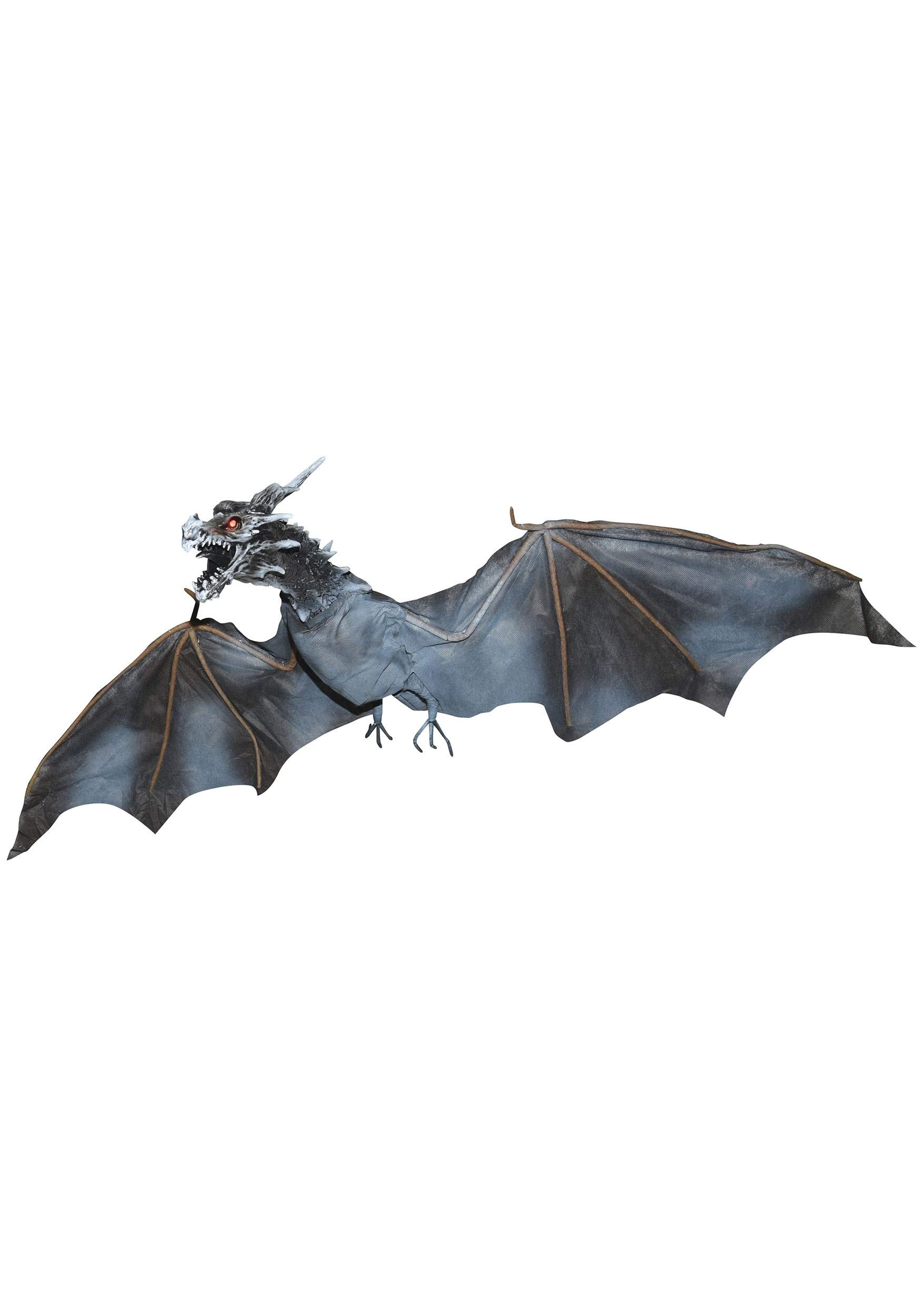 47" Animated Flying Dragon