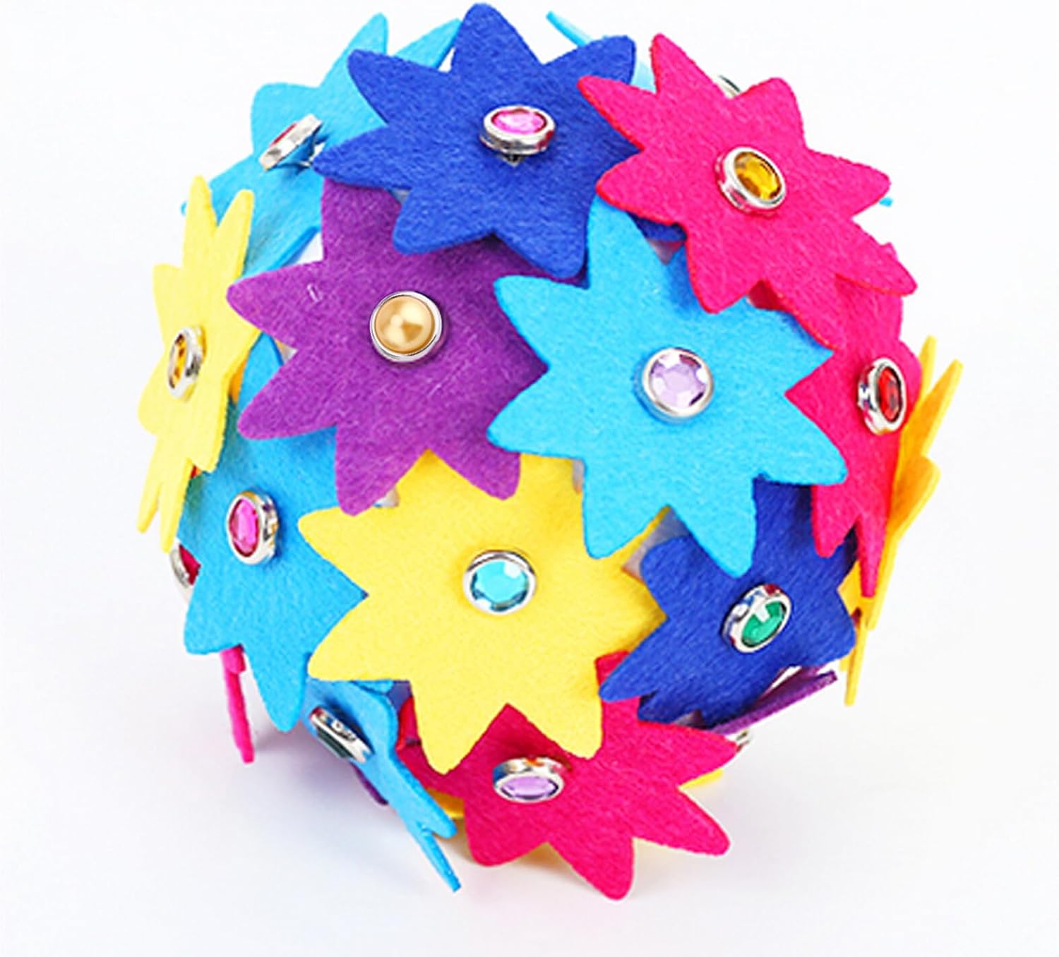 GRADENEVE 50 Pcs Mini Pearl Paper Brads Metal Fasteners for Scrapbooking Crafting DIY with Round Decorative Clips Random Color