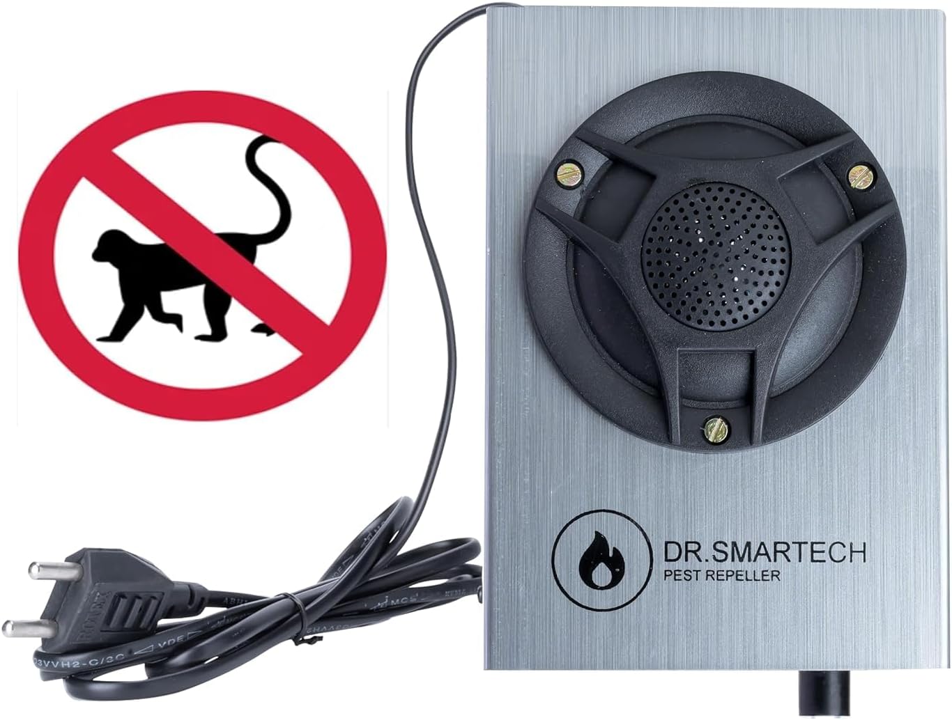 Zadict Powerful Monkey Repellent – Loud Noisy Sound to Keep Monkeys Away | Effective for Gardens, Factories & Warehouses | Covers Large Outdoor Areas Up to 2500 SQFT | Safe, Chemical-Free Solution