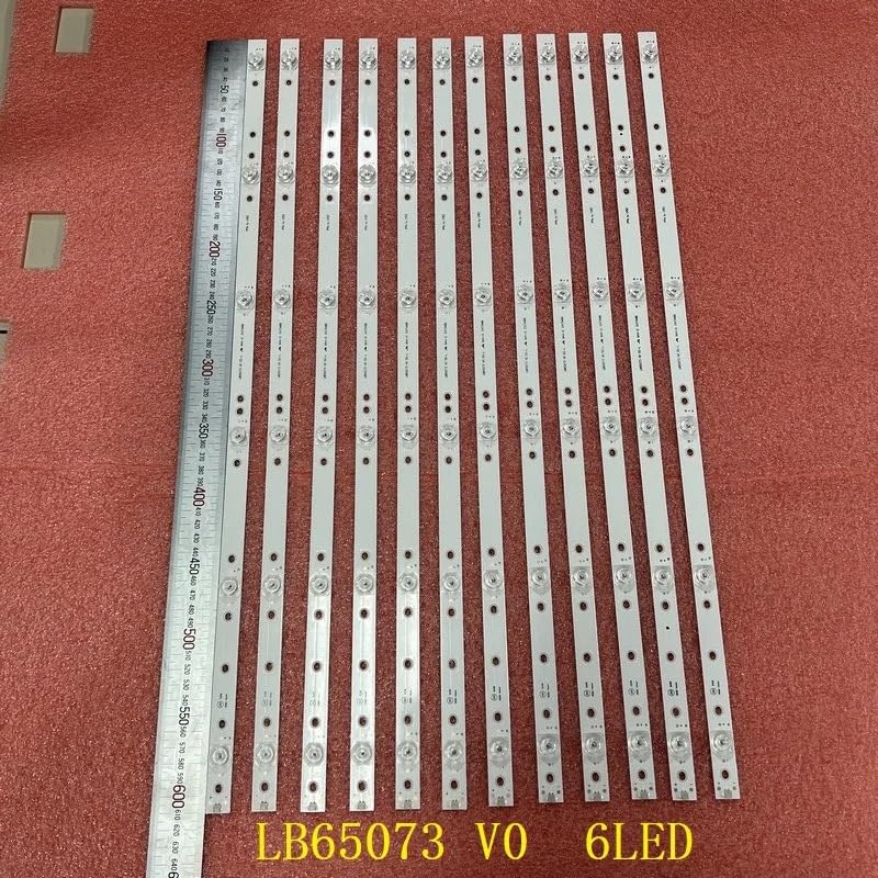 Tira Led Tv Tira de retroiluminación LED 6 para H65U8B H65U7B H65AE600H65A6100 65R6E y 65Q7809