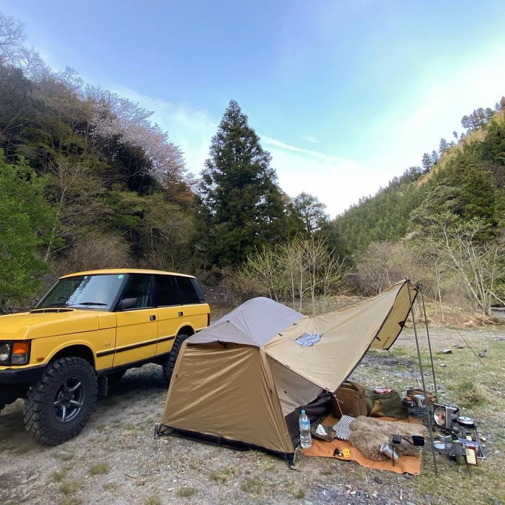 Amazon.co.jp: DUCKNOT Hunting Dome 2P Tent for 2 Persons, Chimney
