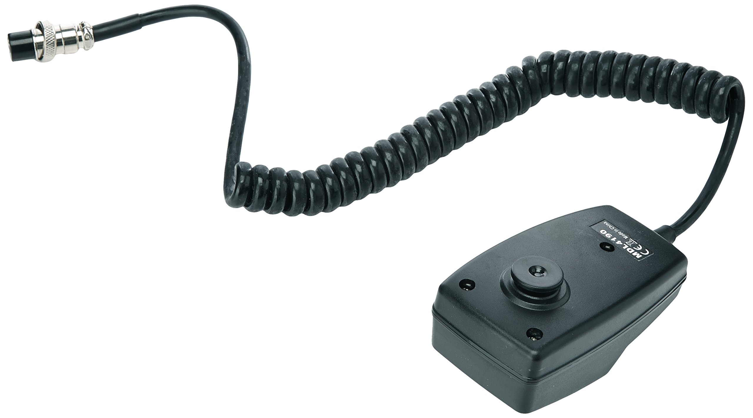 Midland - Microfono Dinamico Omnidirezionale per Radio CB, Compatibile con Alan 48, Alan 68S e 8001XT - Connettore 4 Pin, Impedenza 500 Ohm, Design Robusto per Comunicazioni Chiare e Uso Prolungato - 2