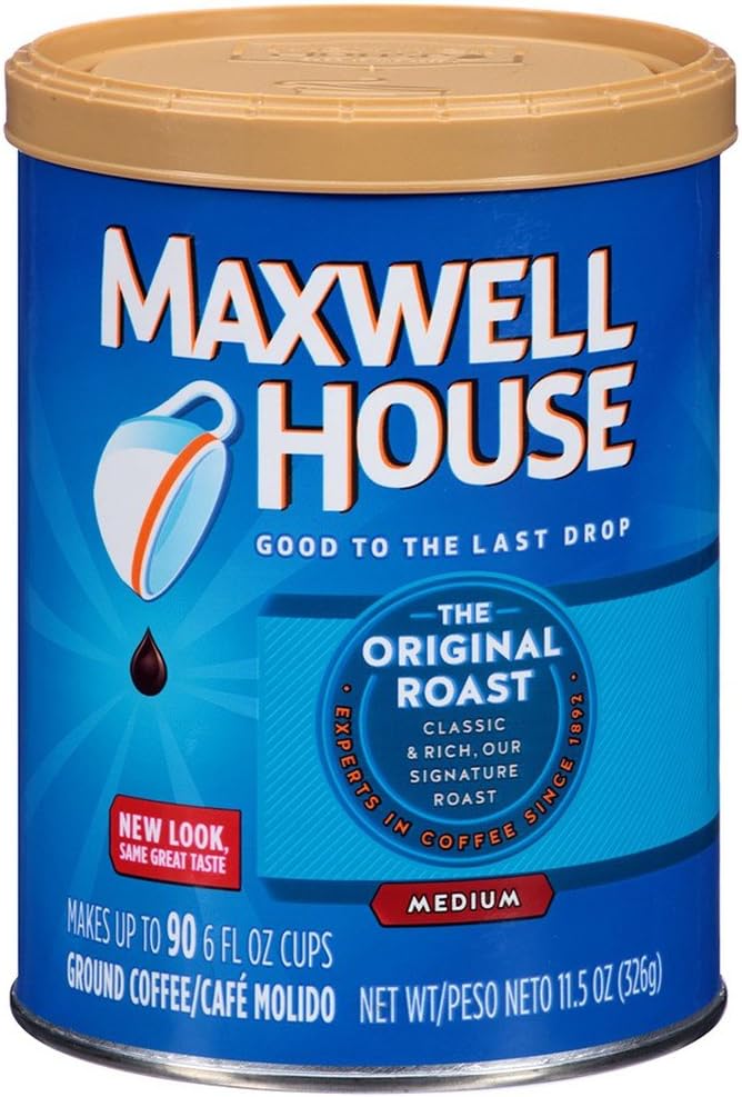 Maxwell Coffee Diversion Safe Stash Can - 11.5oz 2017 Model