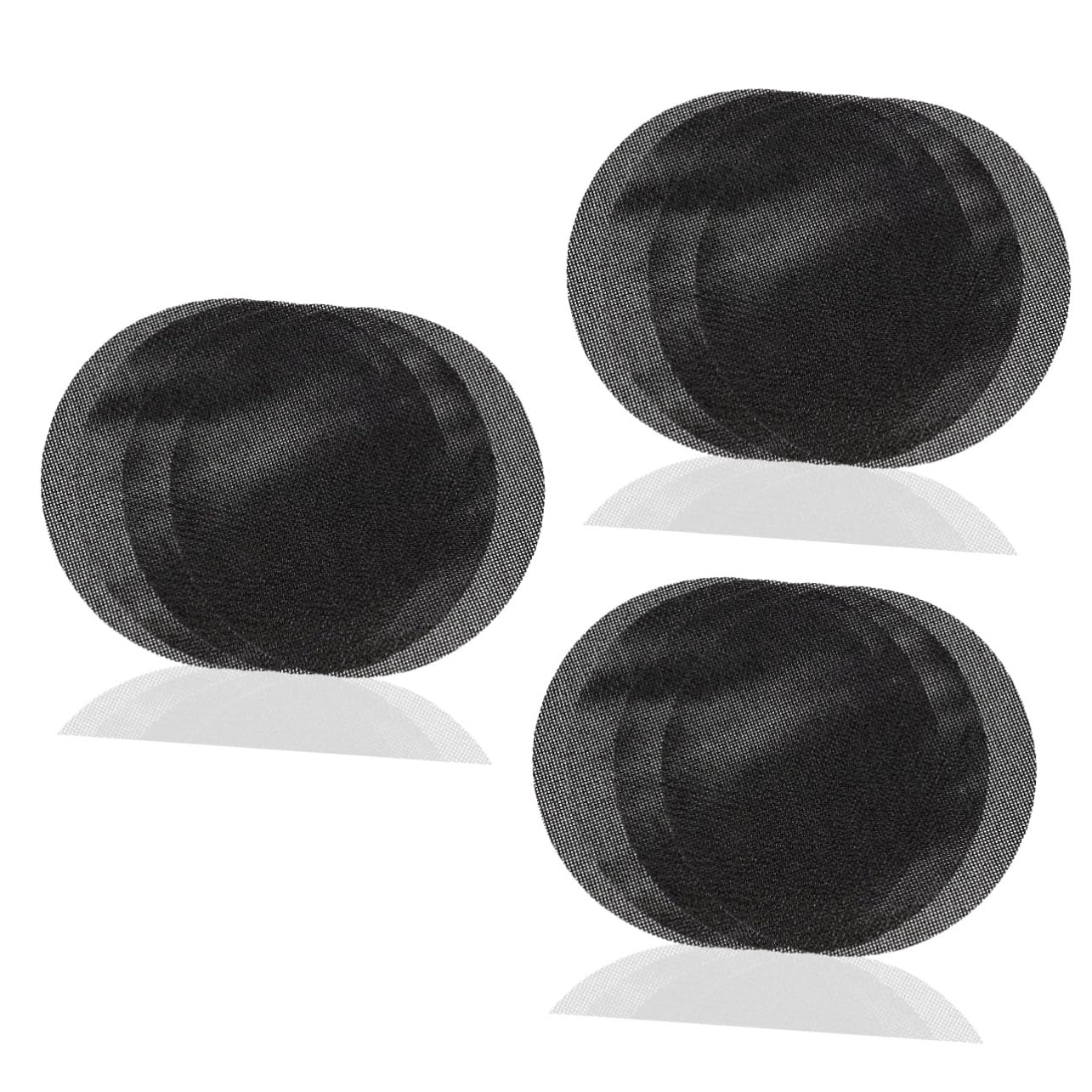 DECHOUS 12pcs Reusable Silicone Air Fryer Pads Non-stick Baking Liners Mats for Easy Cleanup Protects Air Fryer Basket for Chicken Fish and More