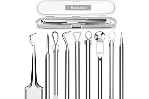 5PCS Blackhead Remover: Professional Acne Comedone Extractor Kit