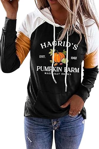 It's Fall Y'all Hoodie for Women Thanksgiving Pumpkin Long Sleeve