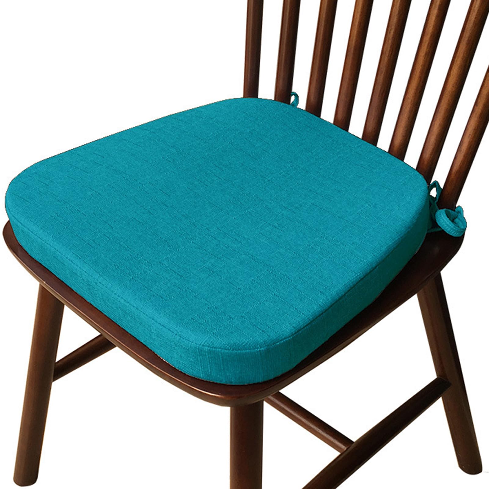 ZTGL Galette De Chaise Trapèze Confortable - Coussin Siège Mousse Haute Densité Avec Attaches, 40x38x33x3cm