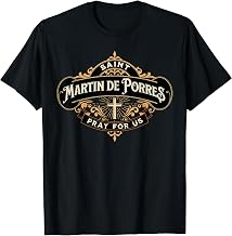 St Martin de Porres Catholic Church Black Saints Peru Barber T-Shirt