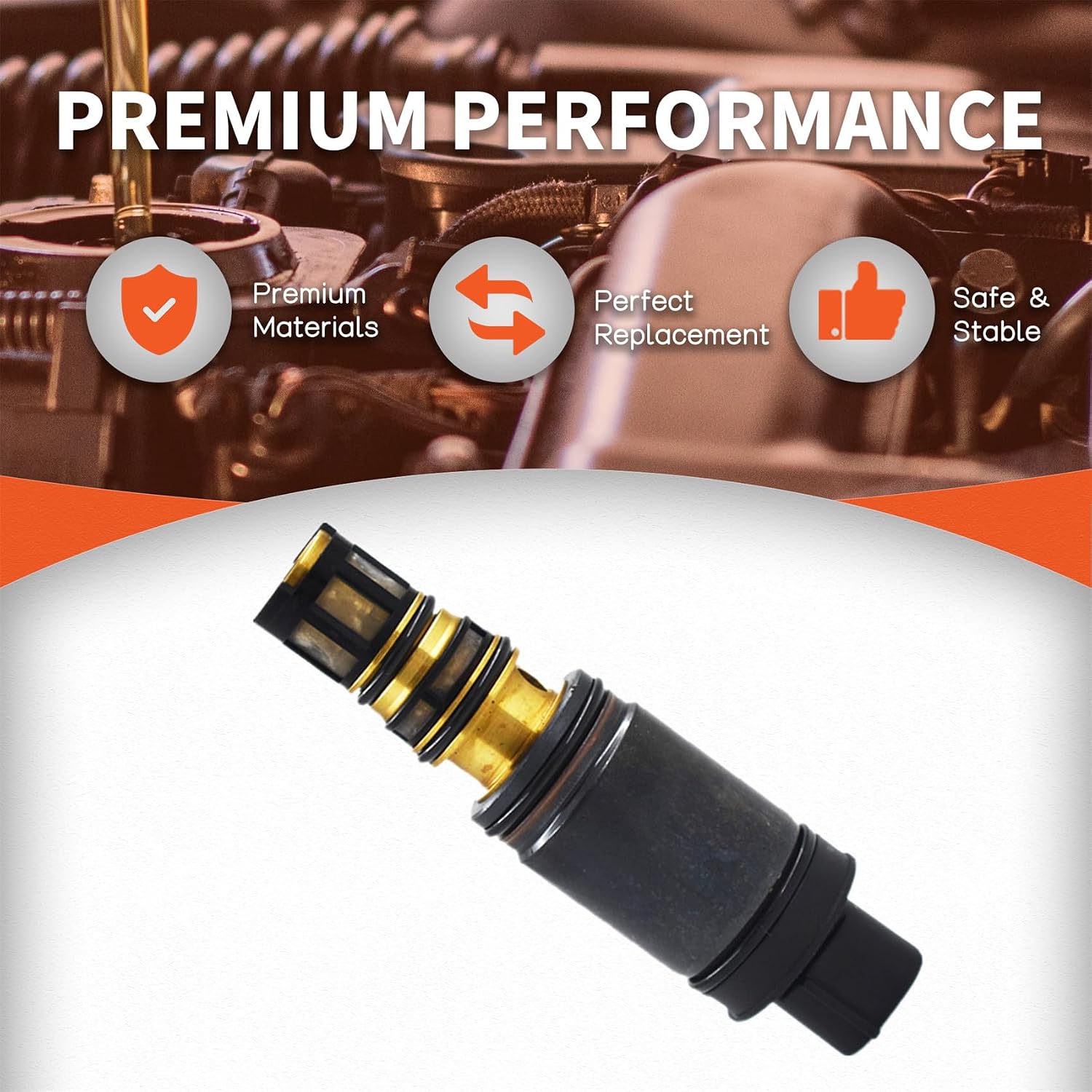labwork AC Compressor Electronic Control Valve Replacement for Toyota Corolla 2011-2013 TSE14C