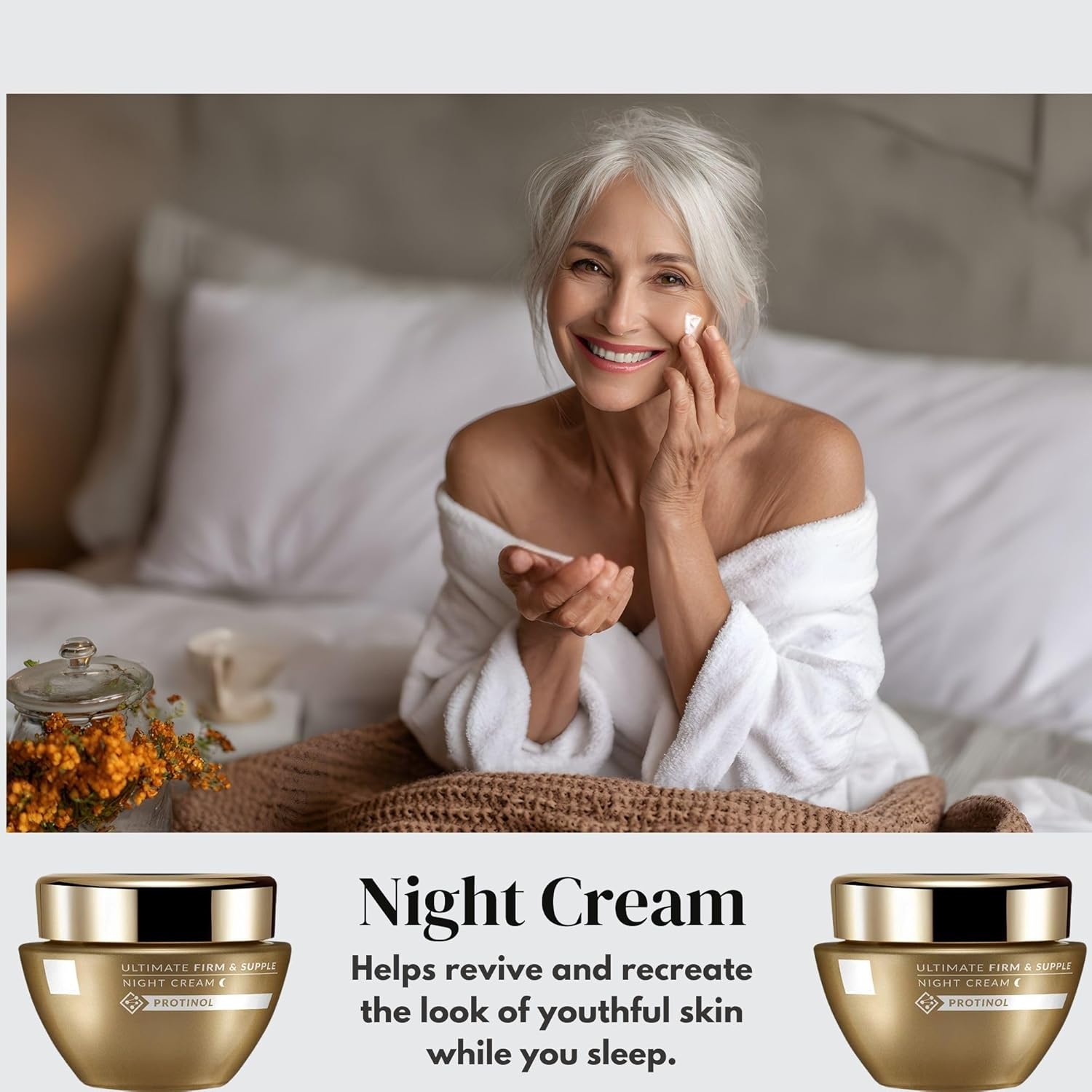 Ultimate Day and Night Cream Anti Aging Anti Wrinkle Set of 2