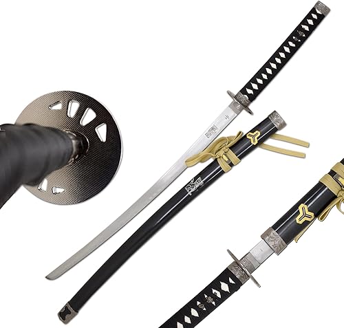 Miniatura 9 de Snake Eye Tactical Clásica - Espada samurái Katana de dos tonos con soporte de exhibición