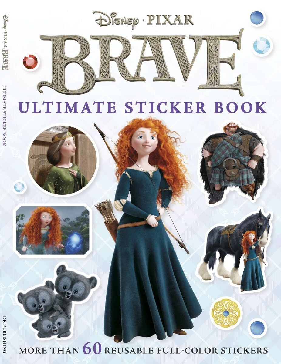 Ultimate Sticker Book: Brave: More Than 60 Reusable Full-Color Stickers Paperback – May 15, 2012