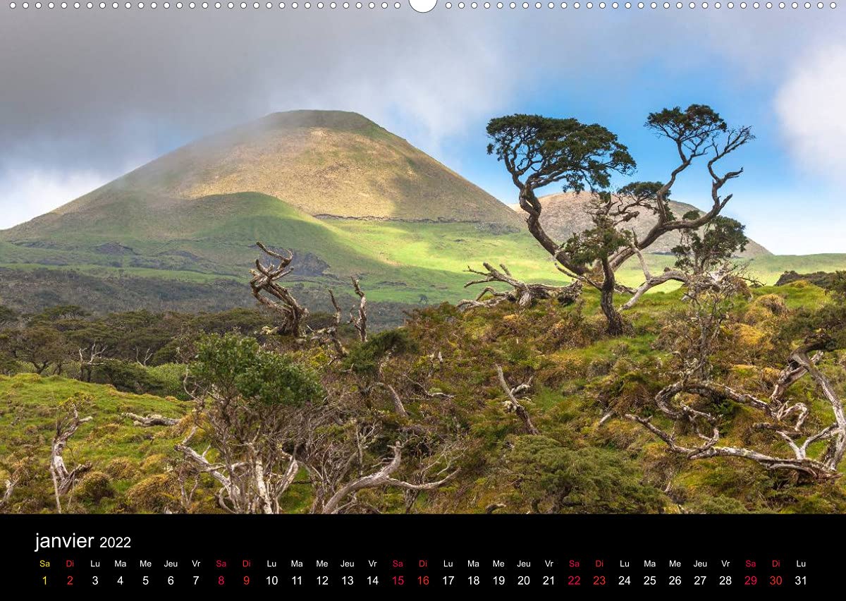 Archipel des Açores (Premium, hochwertiger DIN A2 Wandkalender 2022, Kunstdruck in Hochglanz): Paysages de l'Archipel des Açores (Calendrier mensuel, 14 Pages )