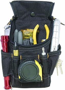 Small Ziptop Utility Pouch for Automotive Wrapping Tools | w/Instawraps Pro-Wrapping Glove