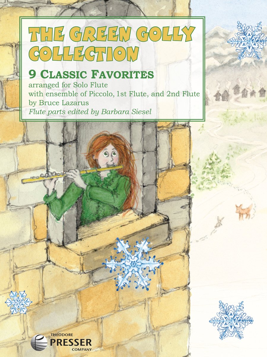 Flute traversiere partition et parties separees The green golly collection