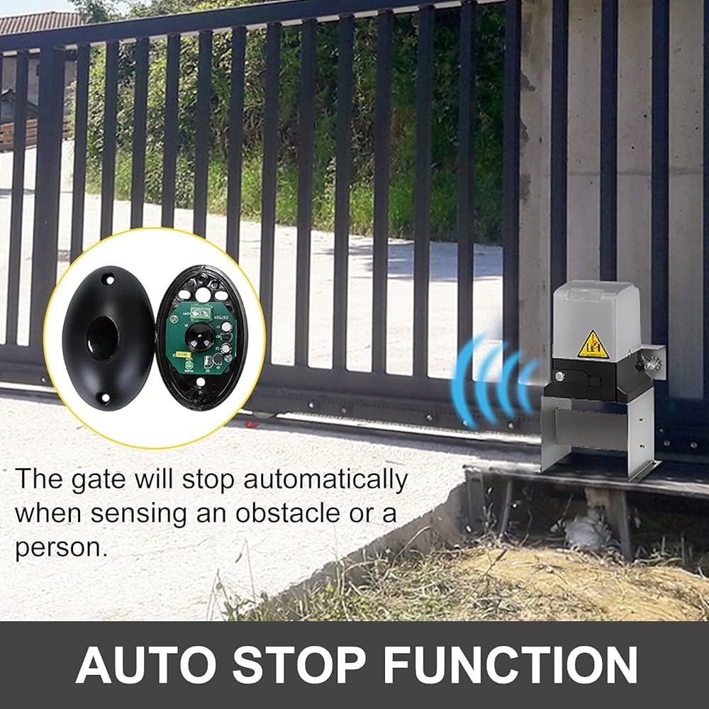 Electric Sliding Gate Opener - 800KG Capacity -3