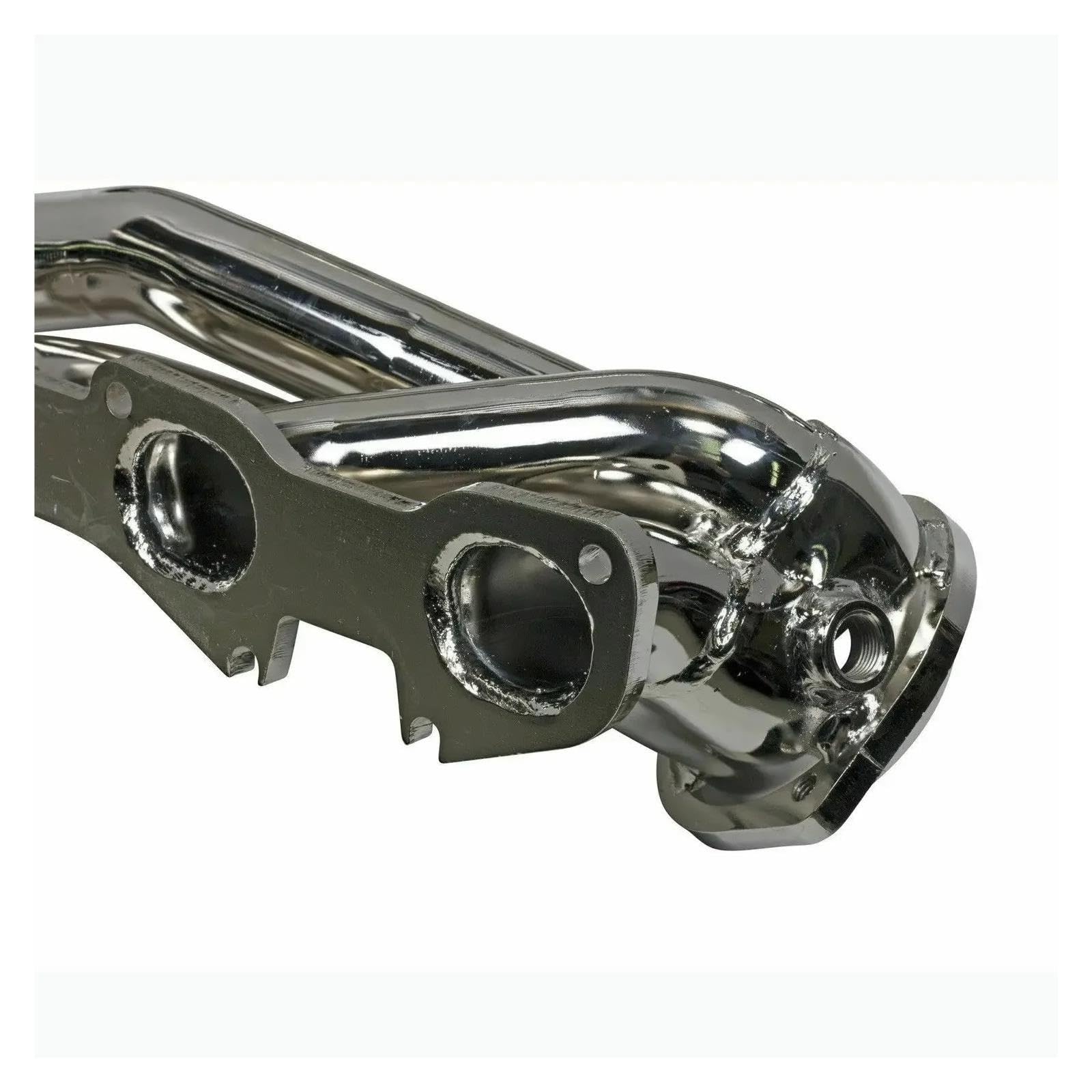 Xuanqingyi Store Auspuffkrümmer Shorty Krümmer 09–18, kompatibel mit Ram 5,7 l, kompatibel mit Hemi V8 Abgaskrümmer