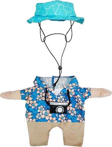 Miniatura 2 de Disfraz de kimono dorado para perro, talla M