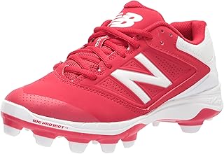 New Balance Women's SP4040R1, RED/White, 7.5 B US
