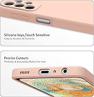 Vista 4 de AK Funda para Samsung Galaxy A23 4G 5G, elegante funda protectora de cuerpo completo de silicona líquida delgada para Samsung Galaxy A23 4G 5G