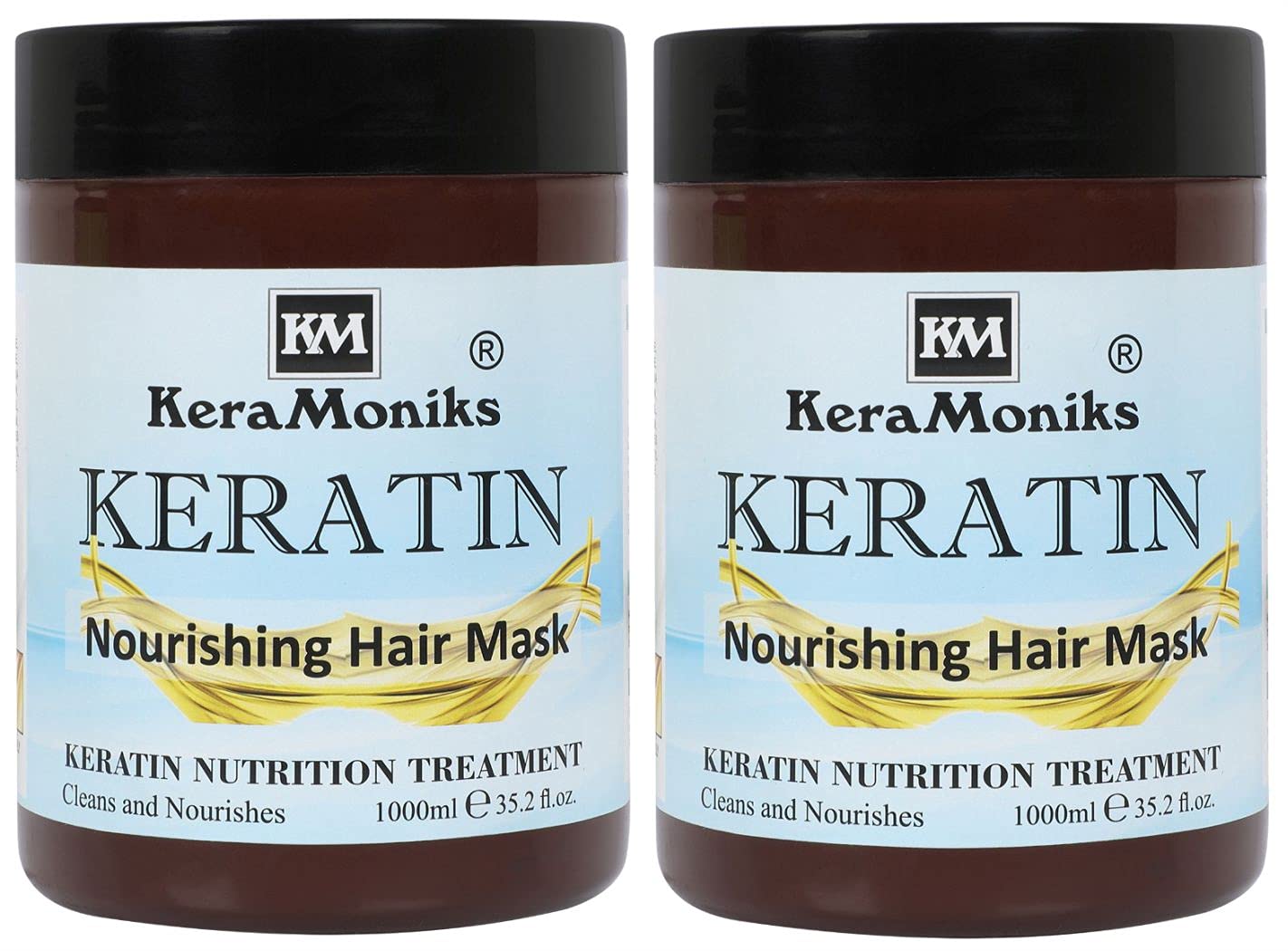 Keramoniks Keratin Nutrition Treatment Keratin Hair Mask 1000 Ml x 2 (Pack Of 2)-image-15