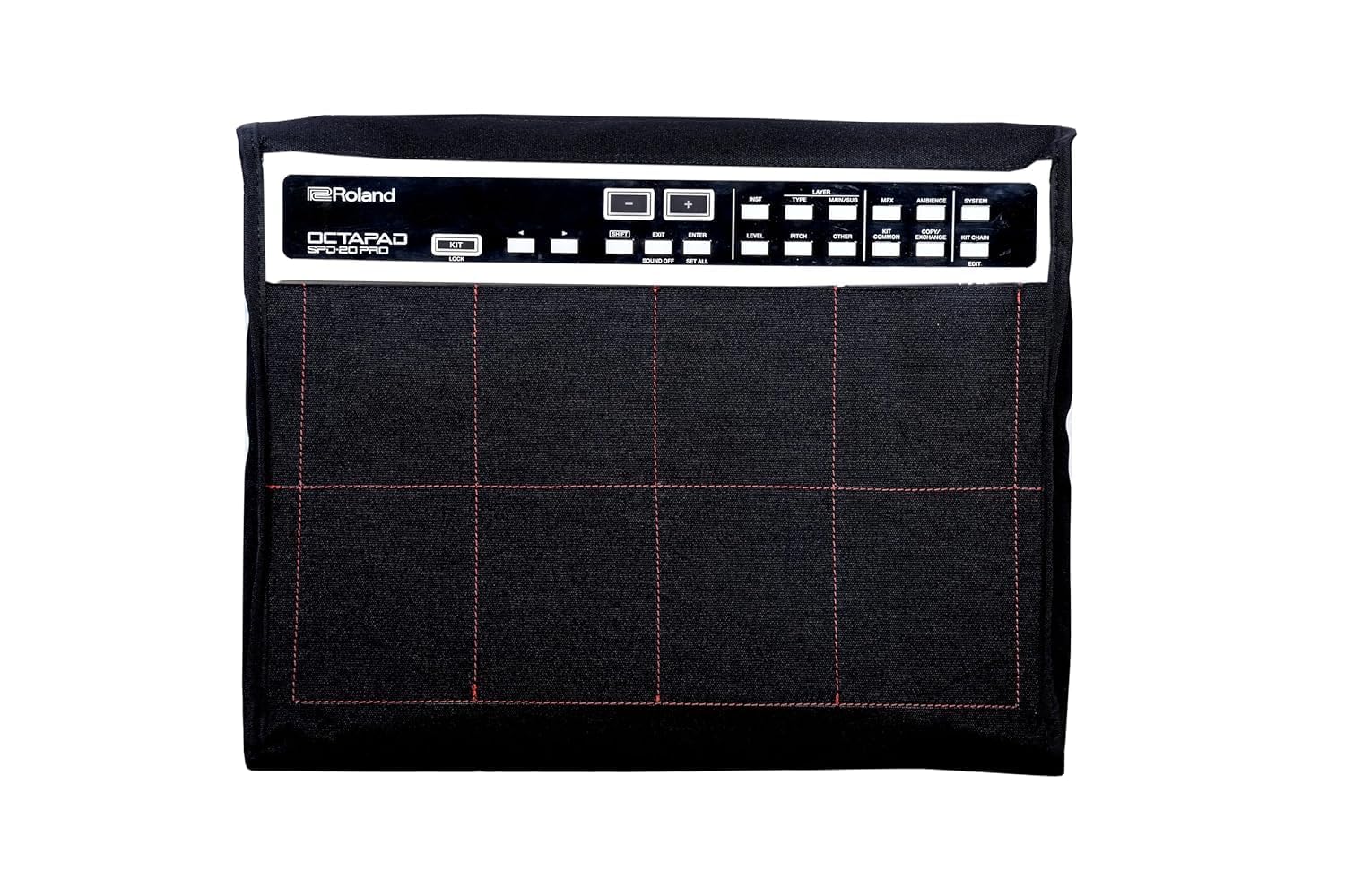 Taj Technicals Dust Cover Compatible with Roland SPD-20 PRO Octapad | Waterproof, Dustproof & Scratch Resistant Protective Cover (Black)-picture-17