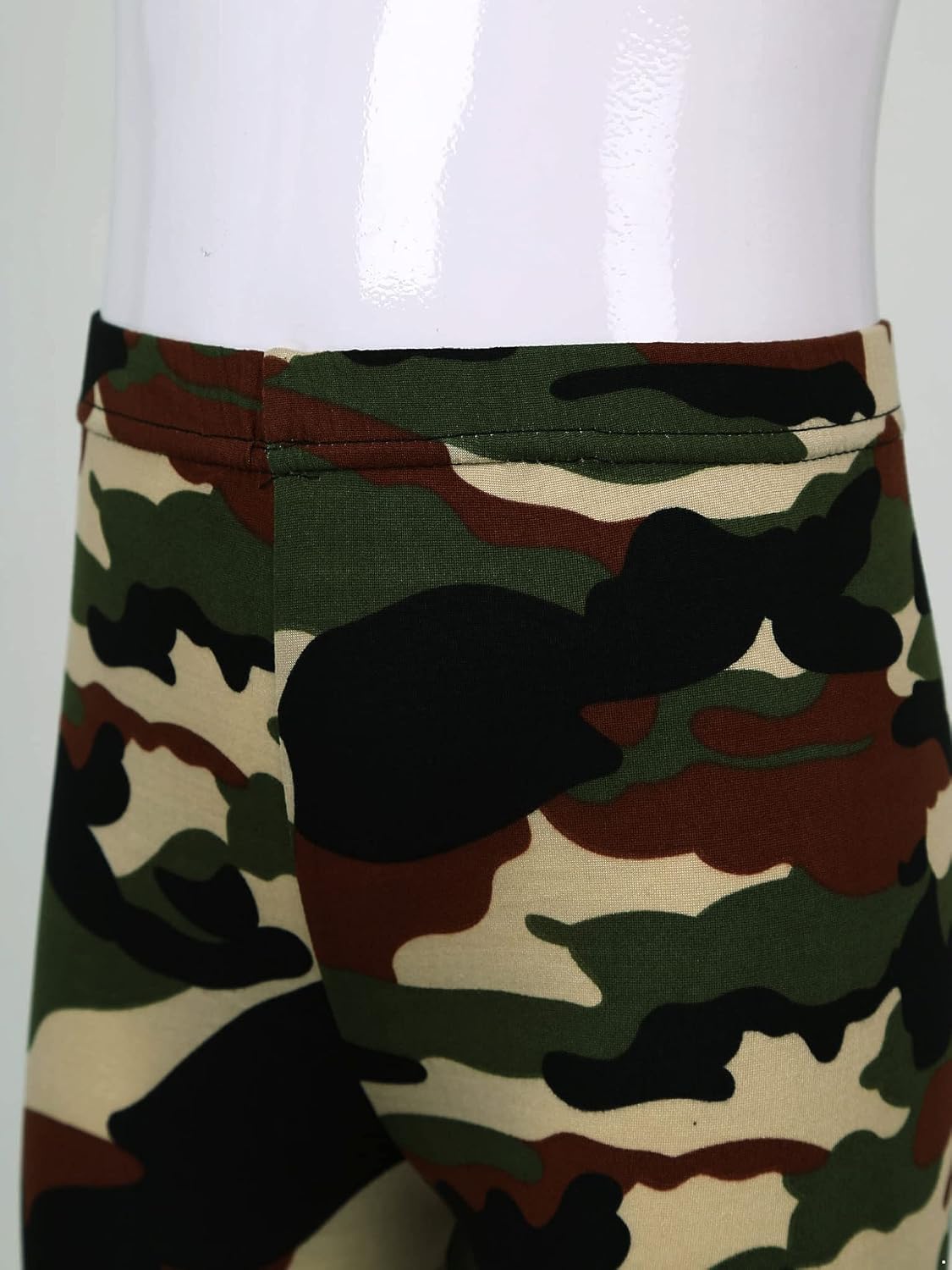 TTAO Kids Girls and Boys Camouflage Print Jogging Track Bottom Workout Sport Leg Pants Slim Fit