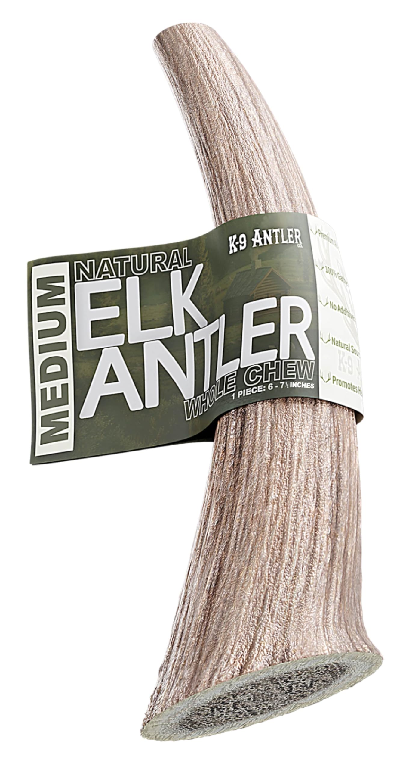 K-9 Antler Co. Whole Elk Antlers for Dogs
