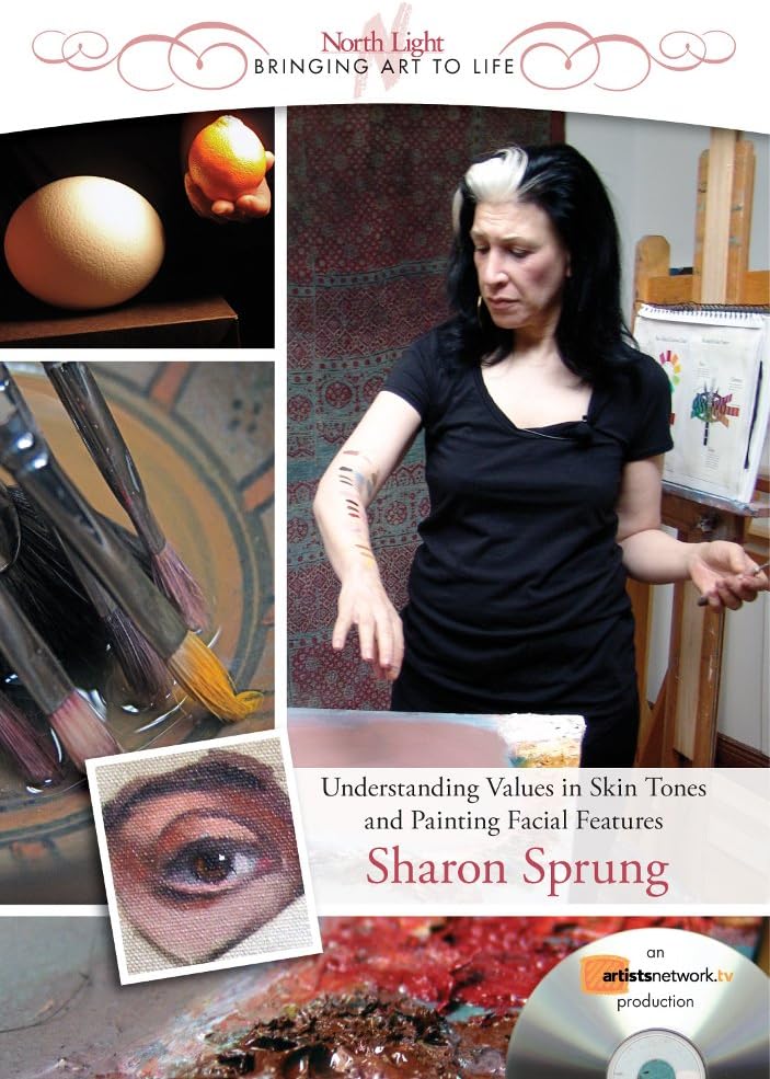Understanding Values in Skin Tone and Painting Facial Features