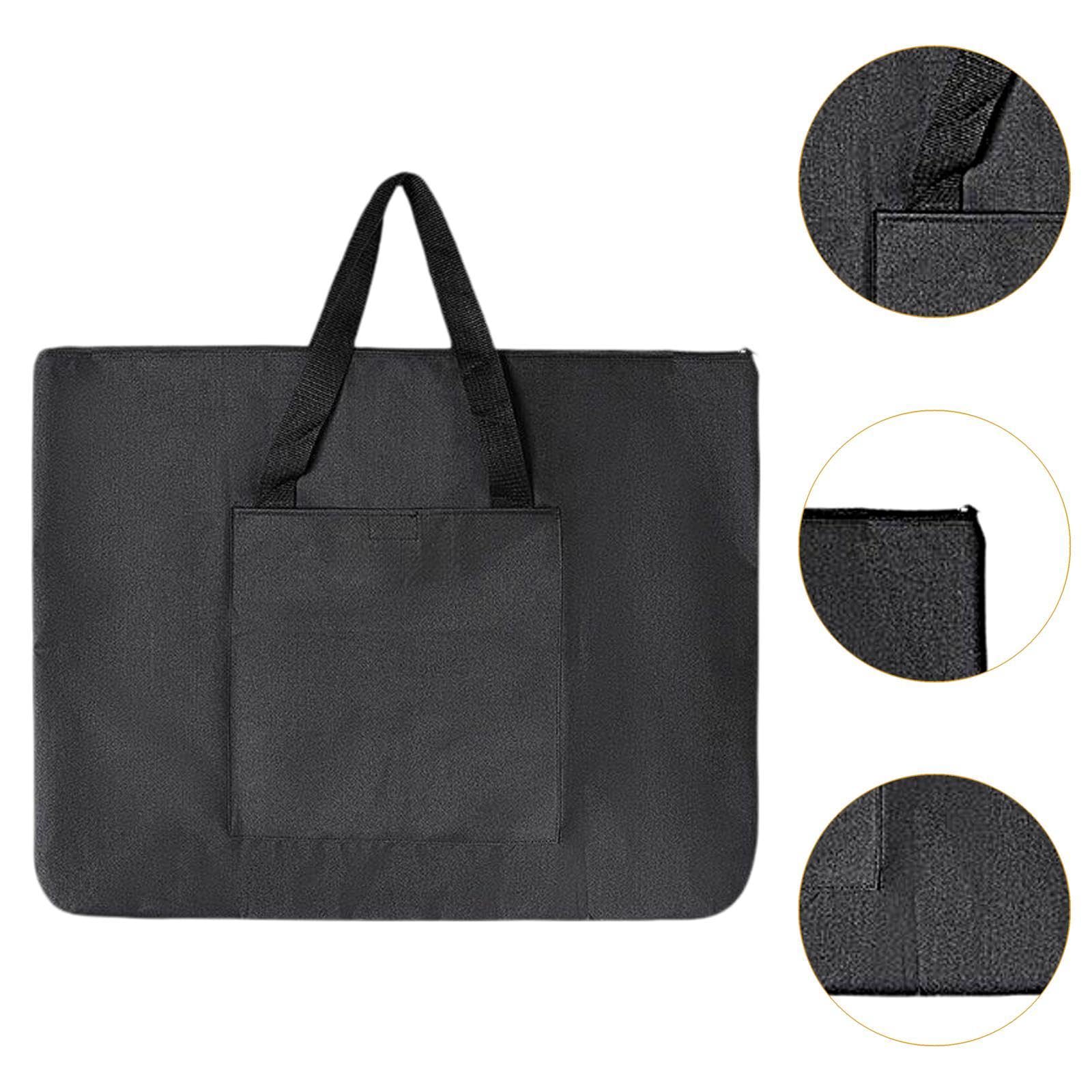Kunst-Portfolio-Tasche, Tragetasche, tragbare Künstler-Tragetasche, Zeichenbrett-Tasche für Outdoor-Skizzieren, 55 x 36 cm