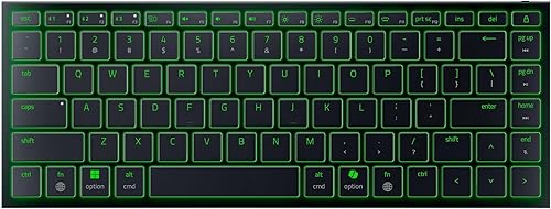 Vista 7 de Razer Bundle: Teclado inalámbrico portátil Joro + ratón inalámbrico ergonómico portátil Basilisk