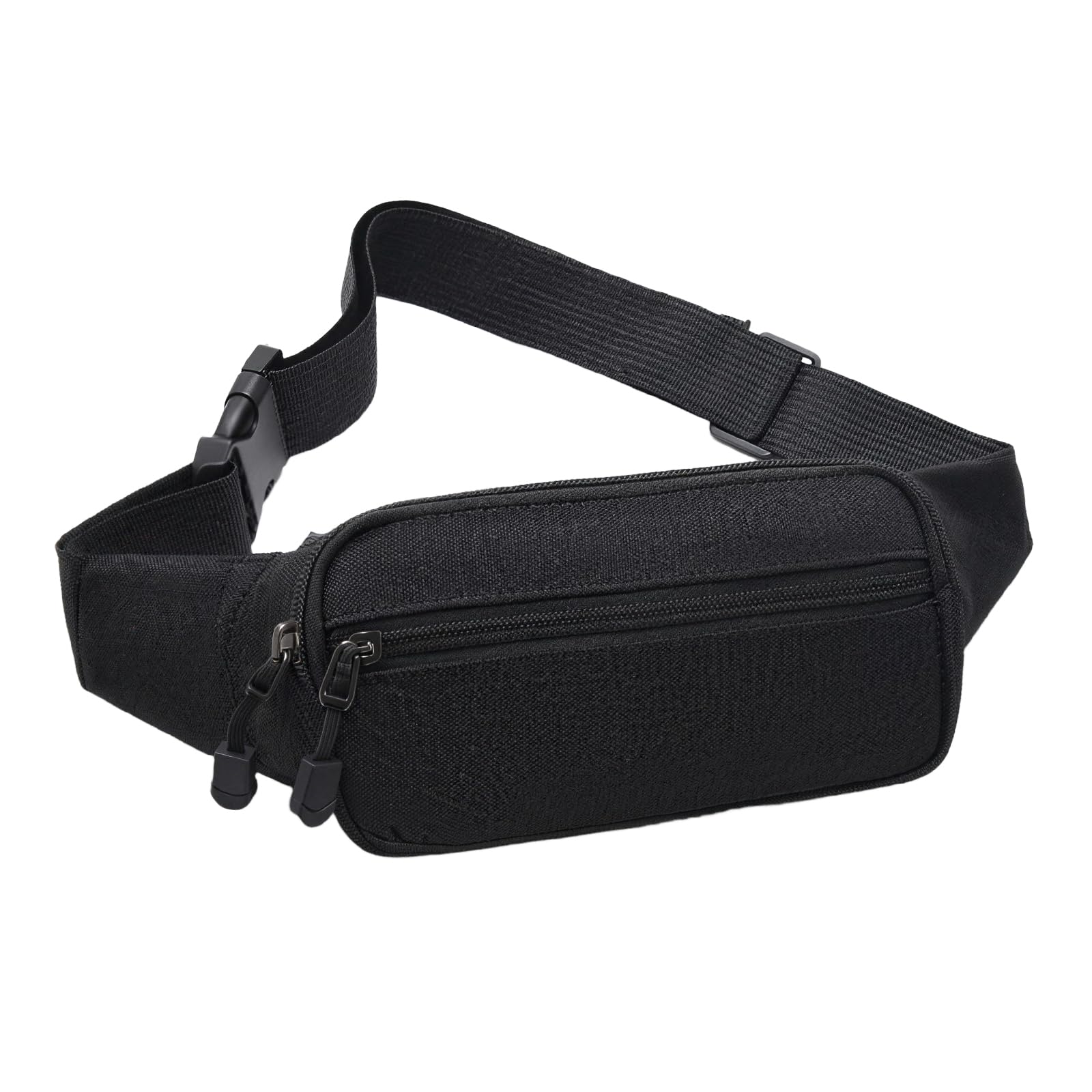 Bumbags for Men Women, Waterproof Wear-Resistant Oxford Bumbags with Smooth Zipper Adjustable Belt for Daily Use Work Hiking Running