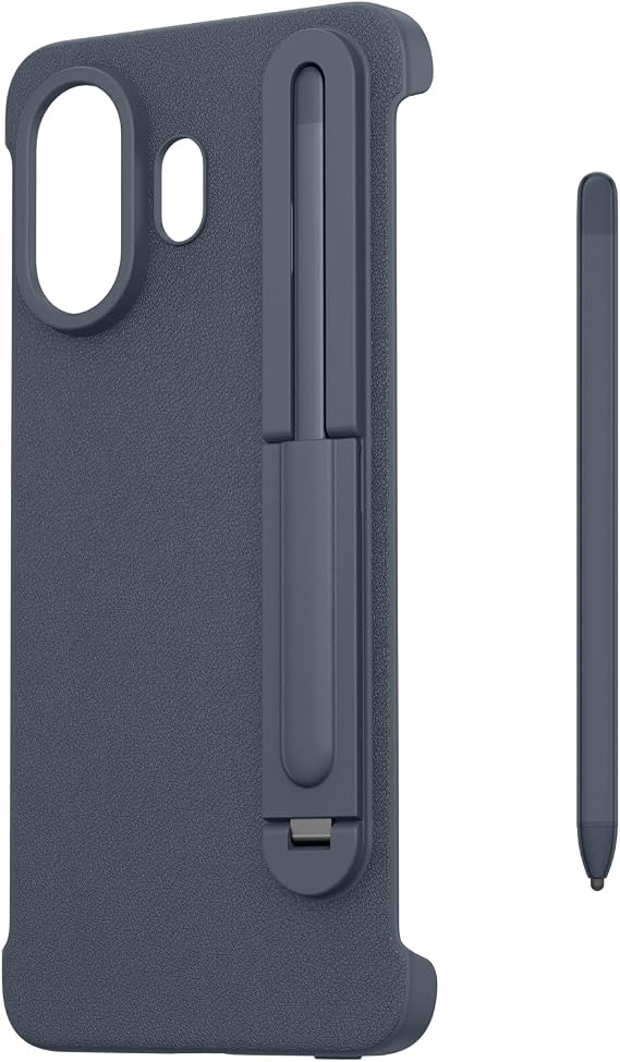 TCL NXTPAPER 70 Pro Smartphone - Versatile 3-in-1 Design Flip Case & Natural Handwriting Pen + Protective Case - Stellar Blue