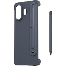TCL NXTPAPER 70 Pro Smartphone - Versatile 3-in-1 Design Flip Case & Natural Handwriting Pen + Protective Case - Stellar Blue