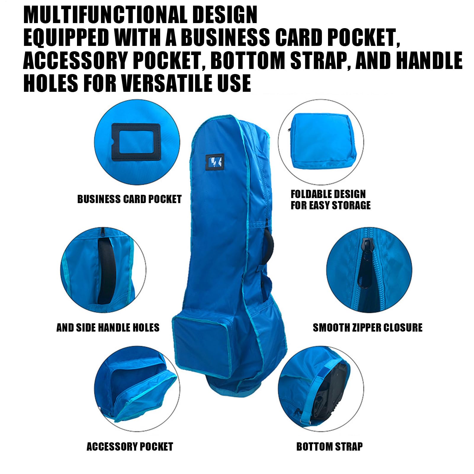 Generisch Protector de lluvia para bolsa de golf